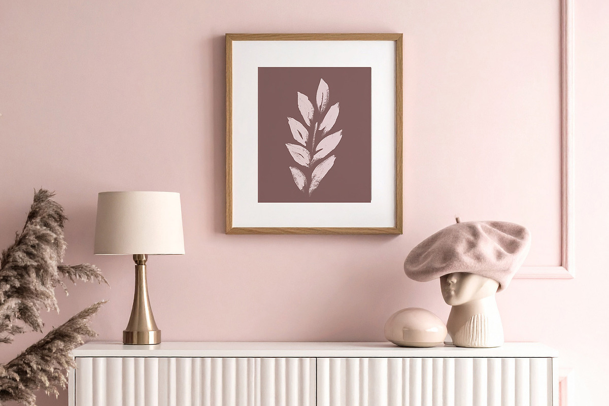 Minimalist Plant Modern Posters Set, a Print Template by MalyskaStudio (Photo 4 of 9)