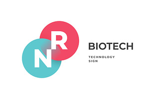 Sign, symbol, circle. Abstract, a Branding & Logo Template by Foxys Graphic