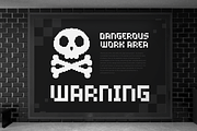 Micro - Pixelate Modern Font, a Sans Serif Font by Hamz Studio (Thumbnail 16 of 16)