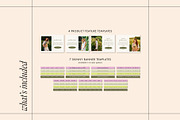 Feminine Canva Email Template Bundle, an Email Template by KikiBunnyCreative (Thumbnail 6 of 11)