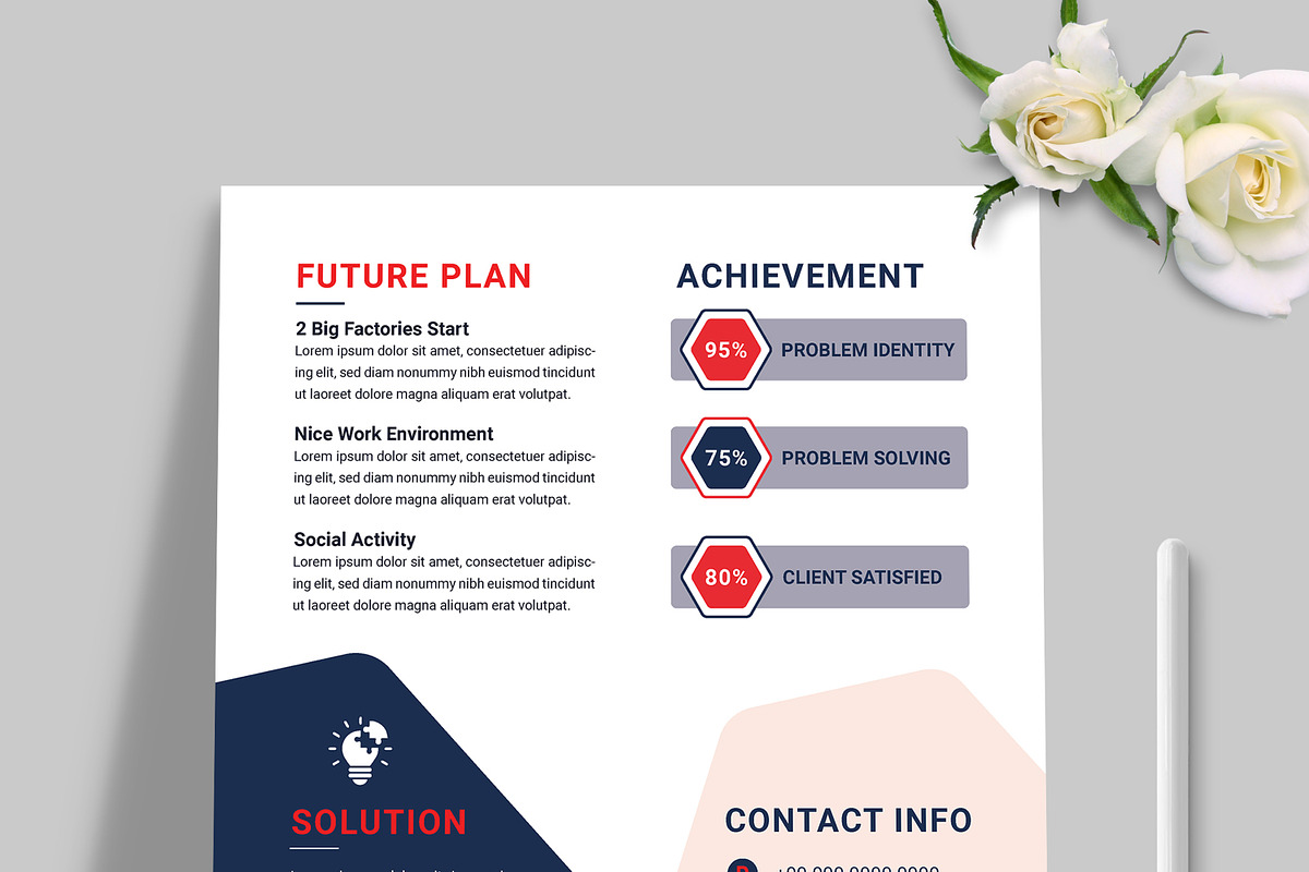Case Study Template, a Stationery Template by MightyDesign (Photo 4 of 8)