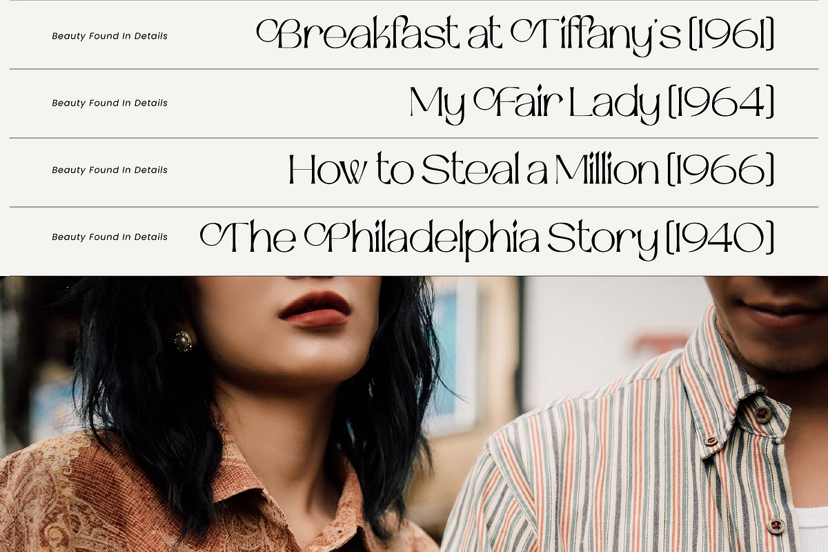 Chateau Luxury Modern Serif Font, a Serif Font by operatype.co (Photo 4 of 8)