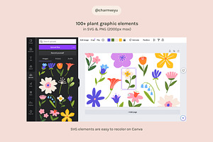 Blossom: Floral Vector Graphic Pack