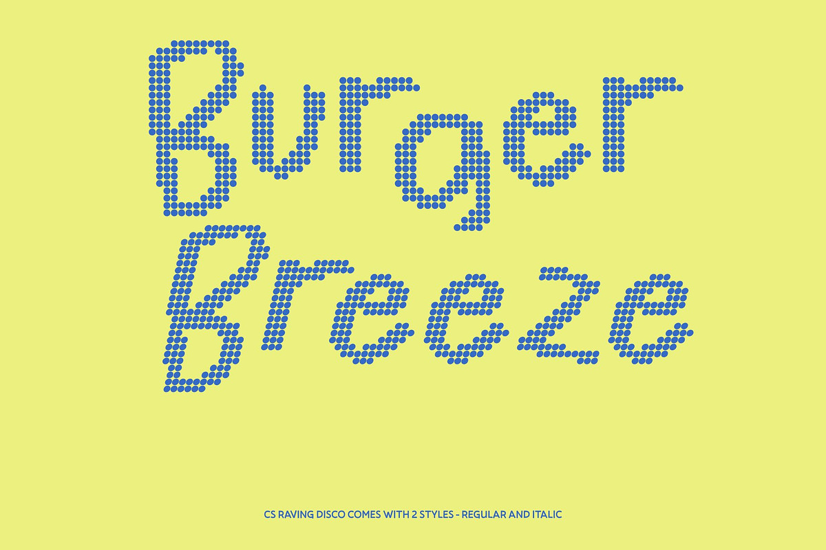 CS Raving Disco, a Handwritten Font by Craft Supply Co. (Photo 3 of 8)