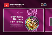 Restaurant Youtube Thumbnail, a Social Media Template by hekenostudio (Thumbnail 1 of 4)