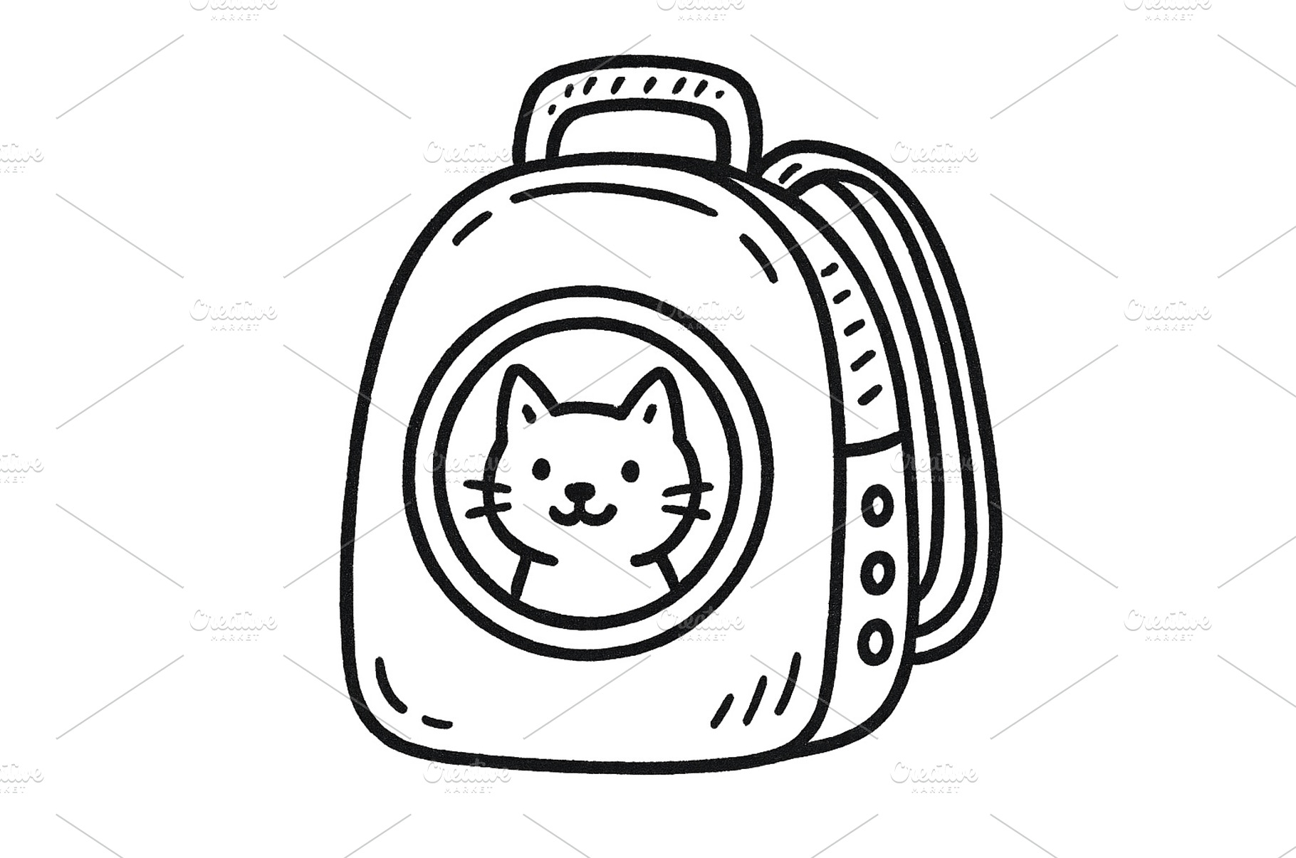 Creative illustration of a pet, an Animal Photo by ZinetroN