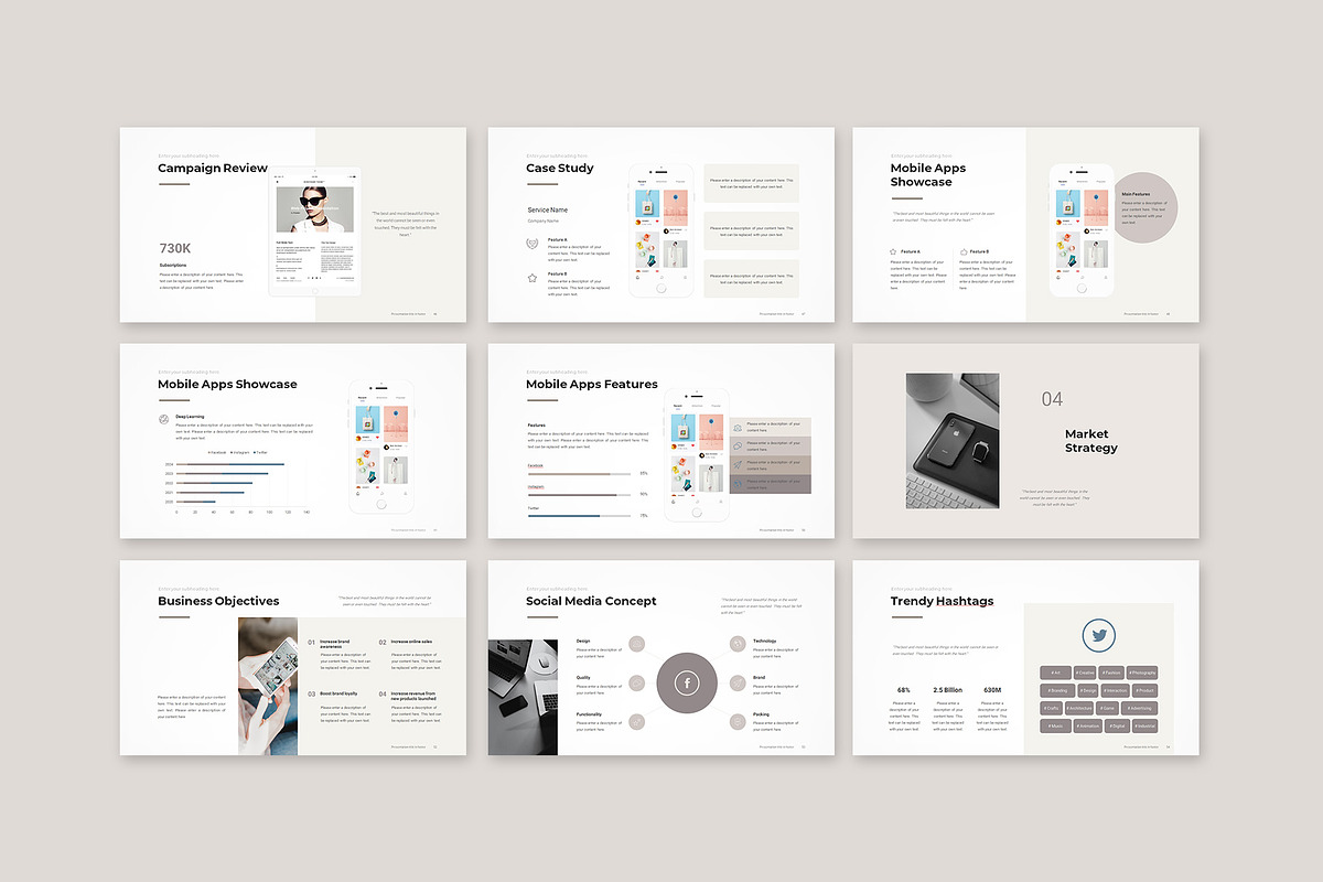 Social Media Strategy Google Slides, a Presentation Template by CreativityForest (Photo 9 of 16)