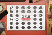 395 VINTAGE GENERATOR TOOLKIT, a Branding & Logo Template by Toonsteb (Thumbnail 3 of 13)
