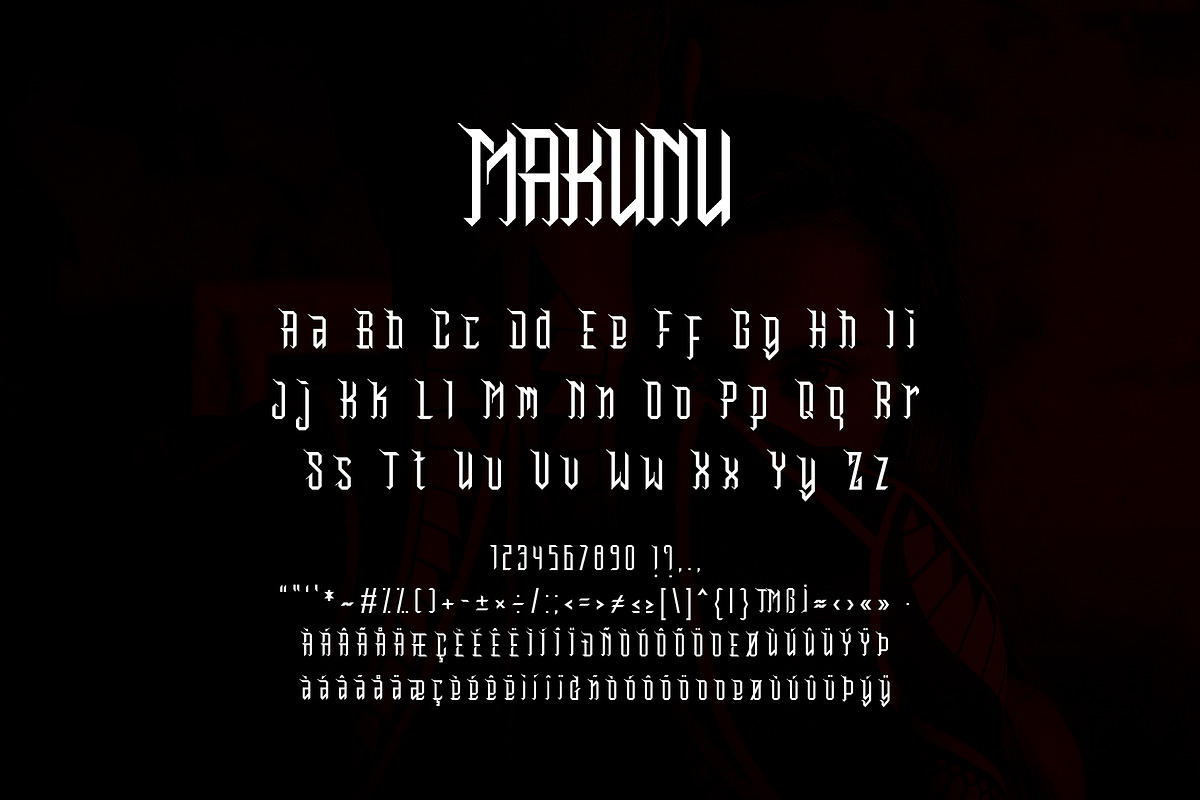 makunu black letter, a Blackletter Font by Missingfont.std (Photo 5 of 5)