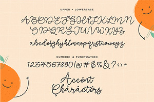 Orange Beauty Font