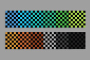 Rainbow Checkers Seamless Patterns, a Pattern Graphic by Running With Foxes (Thumbnail 4 of 9)