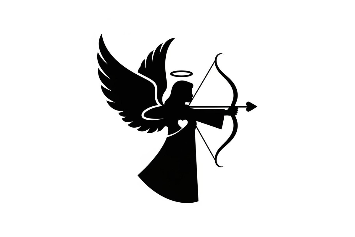 Cupid Angel Valentine Vector Bundle, an Illustration by jahid234 (Photo 5 of 47)