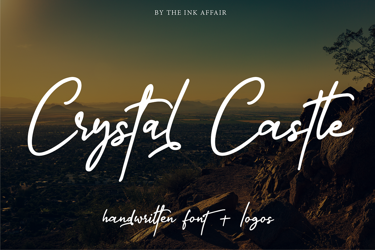 Crystal Castle Font + Logos
