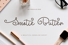 Smotie Butter - Monoline Script