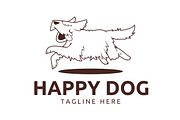 Happy Dog Logo, a Branding & Logo Template by mocha7 (Thumbnail 2 of 2)