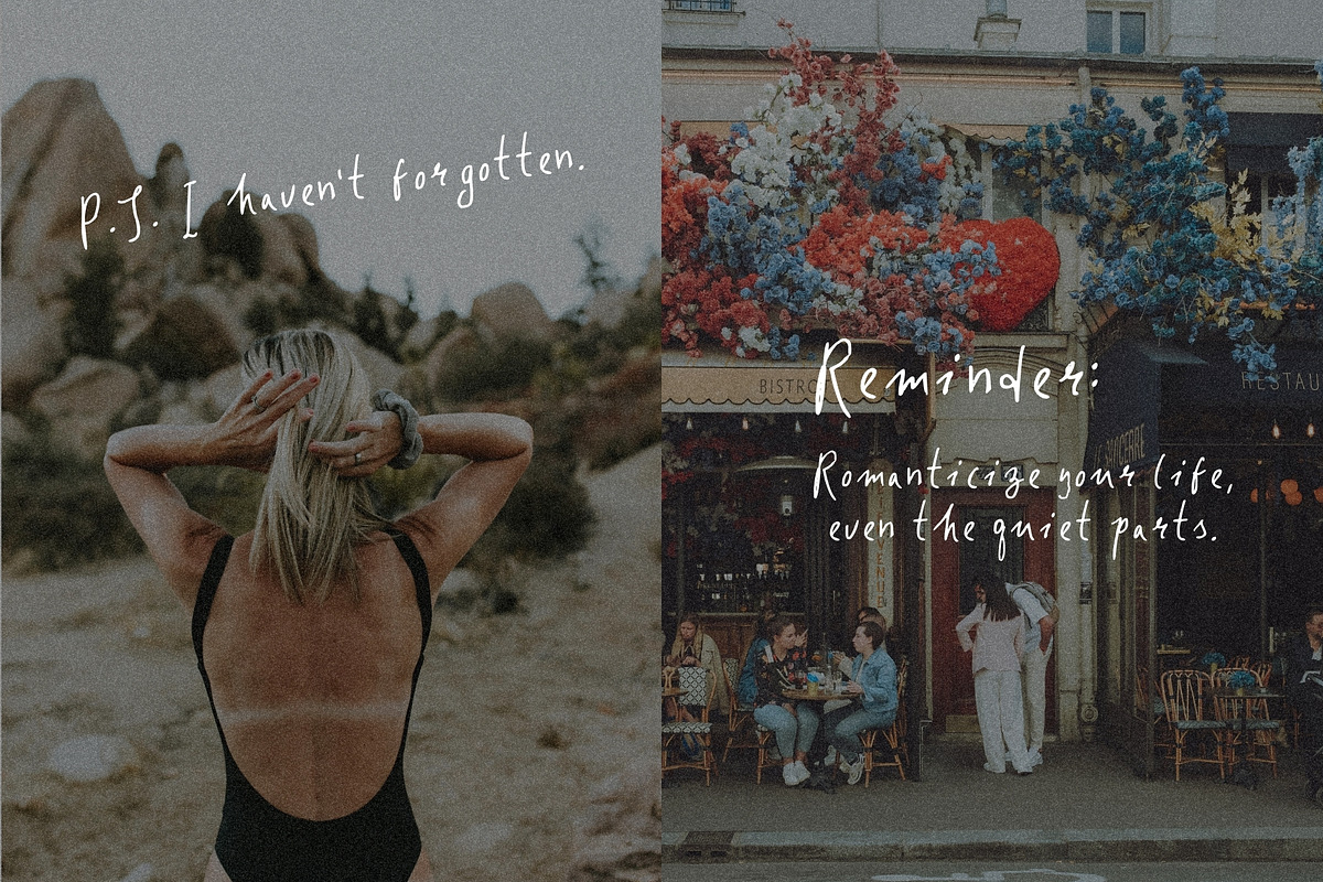 Tea & Secrets. Whimsical Script Font, a Handwritten Font by PaperJamLab (Photo 5 of 14)