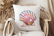 Whimsical Summer Seashell Clipart, an Illustration by OK Design (Thumbnail 6 of 6)