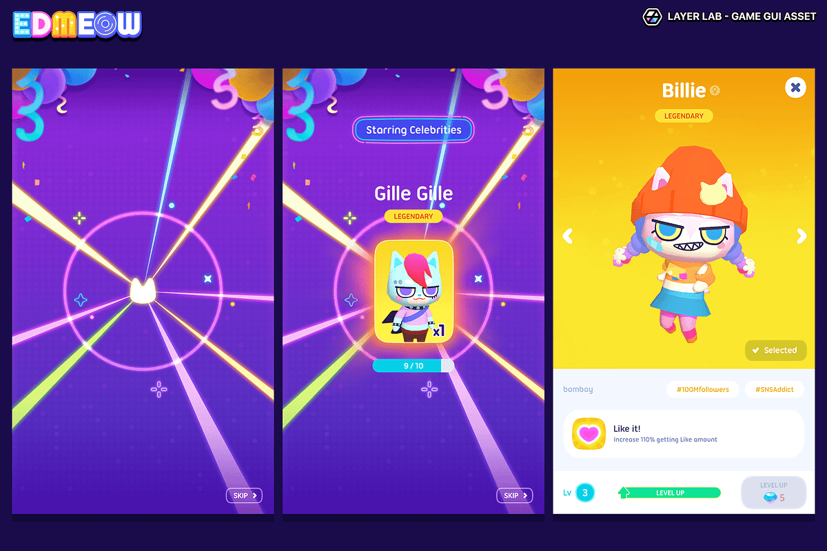 GUI - Neon2, an UI Kit Template by LAYERLAB (Photo 17 of 34)