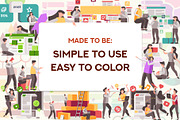 Flatiny | Elements for Powerpoint, a Presentation Template by Aurielaki Stock Images (Thumbnail 3 of 6)