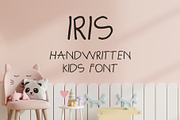 Iris - Kids Handwritten Font, a Handwritten Font by DesignWP (Thumbnail 3 of 3)