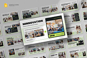 Business Innovation Google Slides, a Presentation Template by fluffstudio (Thumbnail 1 of 4)