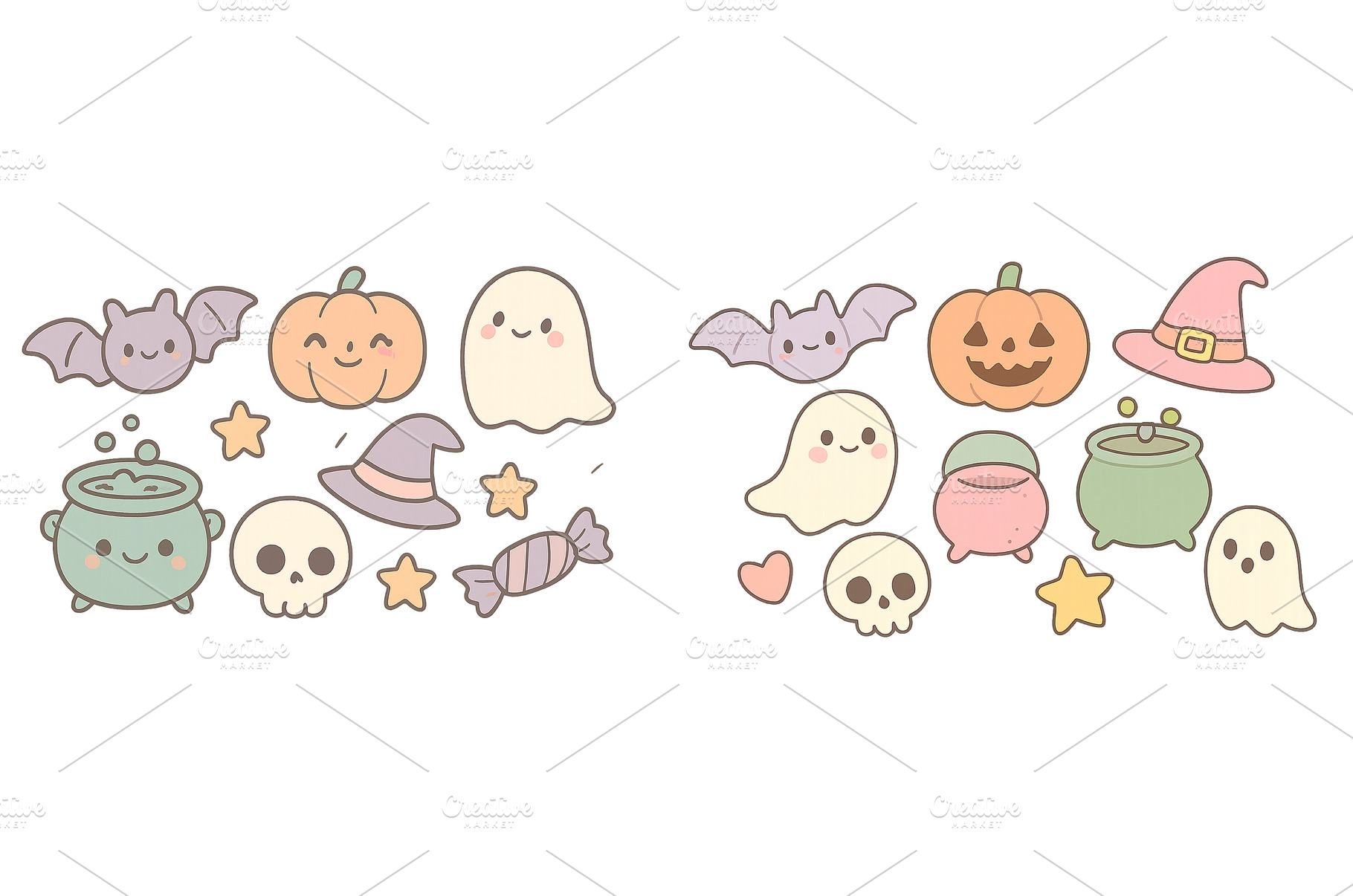Cute Halloween themed illustrations, an Arts & Entertainment Photo by ZinetroN