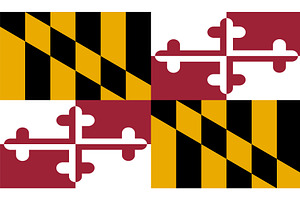 Maryland US State Vector, an Illustration by megastocker