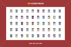 Files icons, an Outline Icon by Wencory