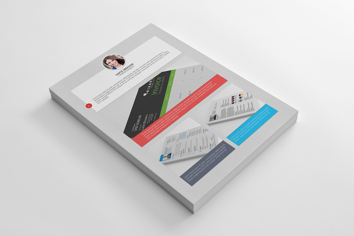 Flat Resume, a Resume Template by Graphicalark (Photo 4 of 4)