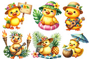 Duck Clipart, Hawaiian Clipart, an Illustration by Designworld (Thumbnail 4 of 6)
