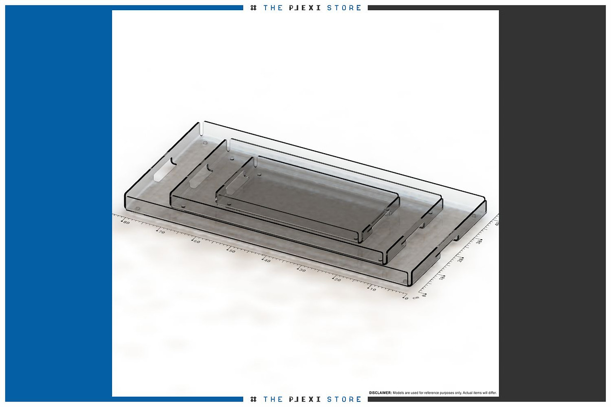 Long Serving Tray - 1 Generic, a 3D by TPS Digital Assets (Photo 4 of 7)