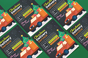 Christmas Delivery Service Flyer, a Flyer Template by PuriCreative (Thumbnail 3 of 3)