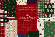 Hand-Painted Christmas Backgrounds, a Background Graphic by Madiwaso (Thumbnail 1 of 15)