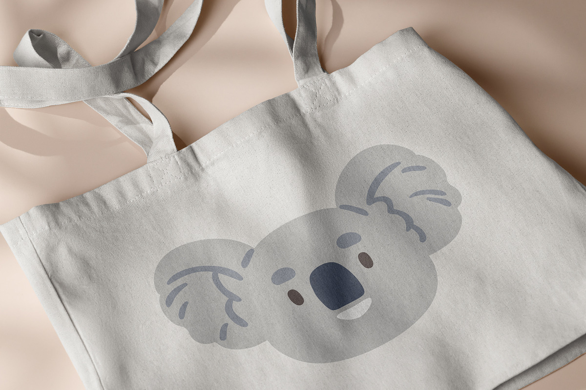 Cute animal faces, avatars set, an Animal Illustration by Good Studio (Photo 9 of 9)