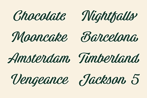 Storia Script Font