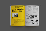 Yellow Construction Project Proposal, a Brochure Template by Neermana (Thumbnail 4 of 11)