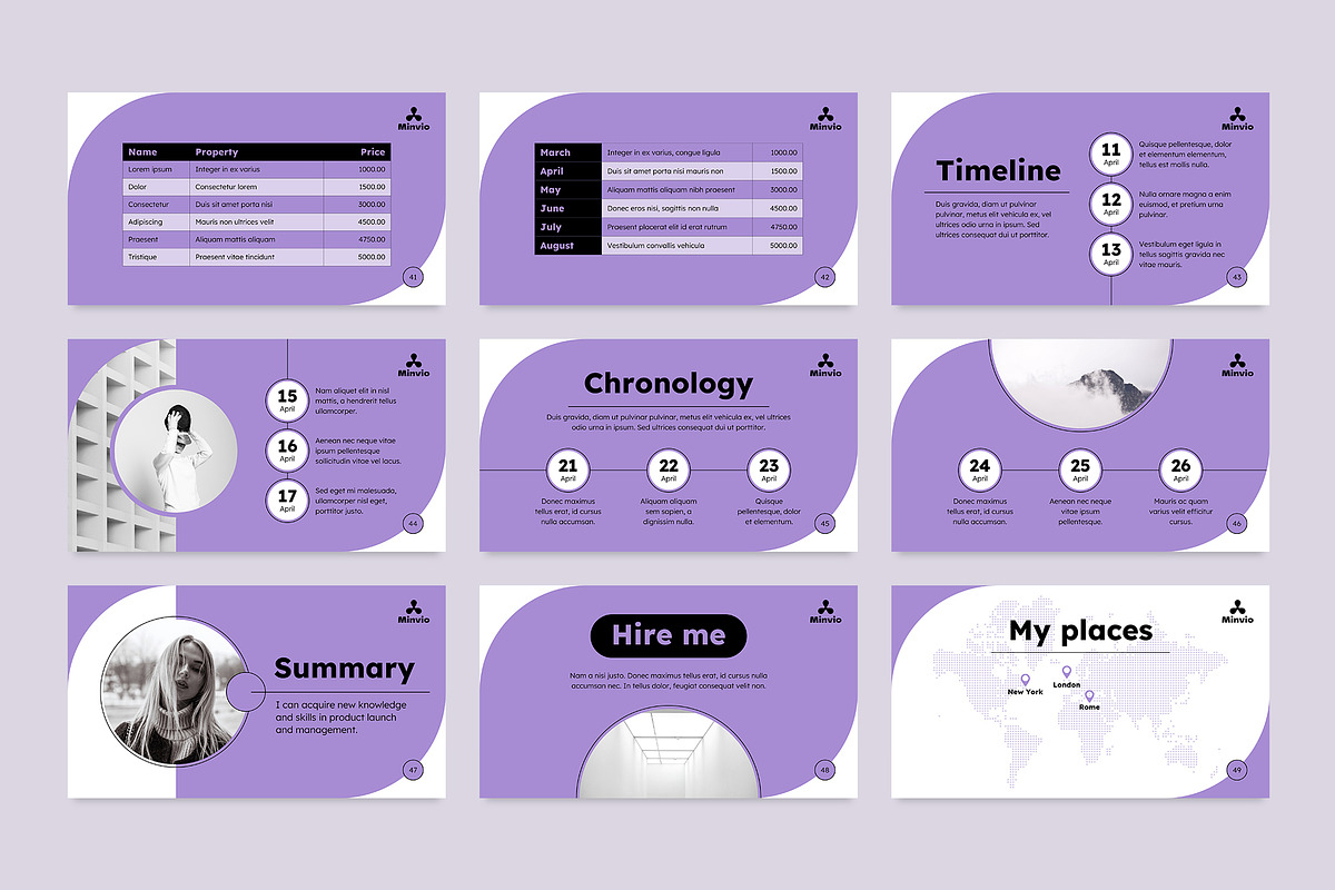 Presentation Portfolio, a Presentation Template by TemplatesNow! (Photo 12 of 14)