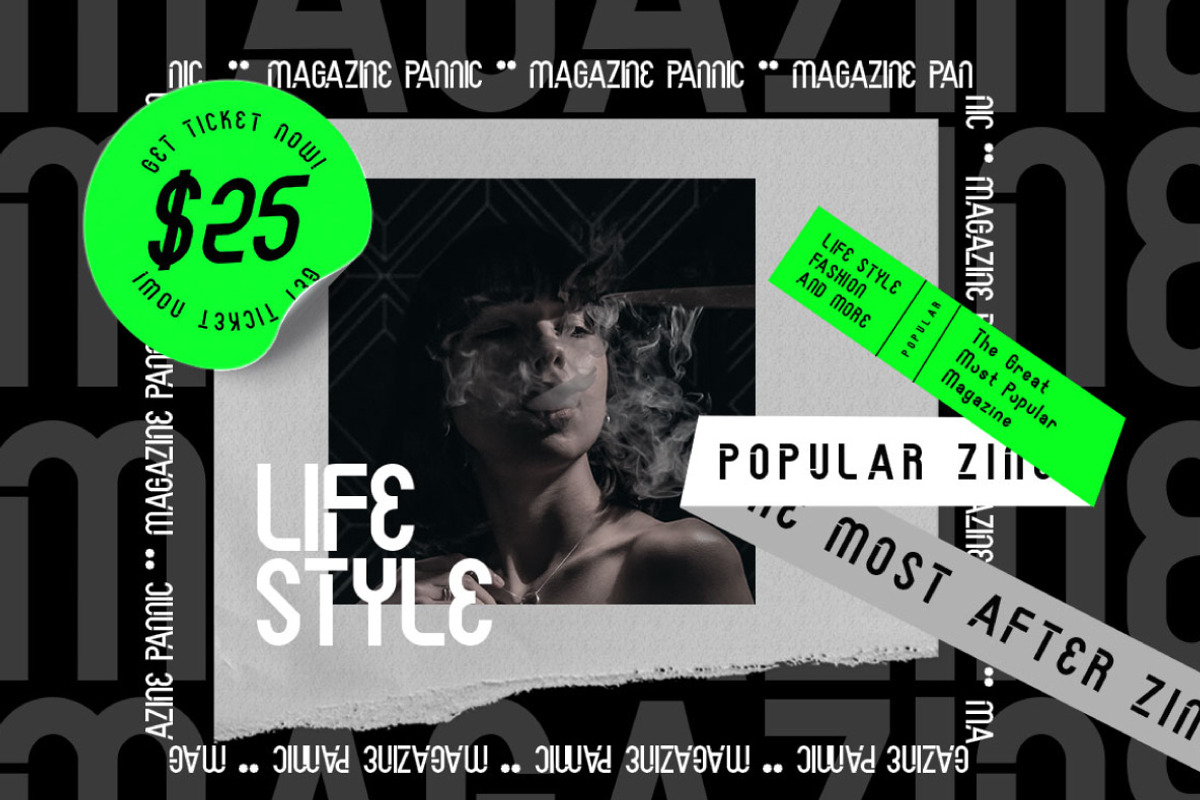 PANNIC - Display Font Sans preview 8