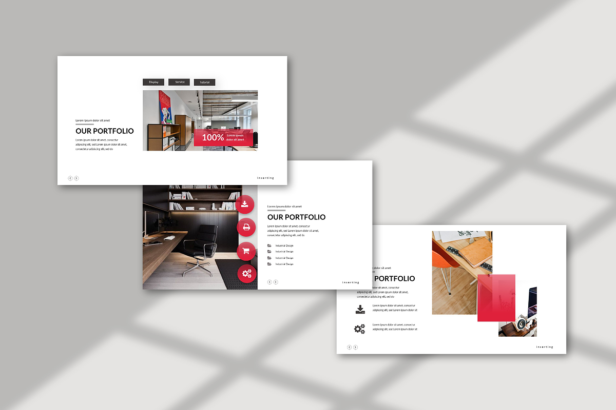 Inserting Powerpoint Template, a Presentation Template by Spesifikstd