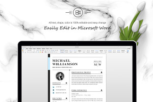 Professional Pages Resume Template