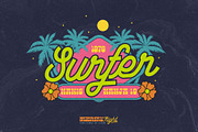Saturday Night Font Family, a Script Font by Aiyari (Thumbnail 11 of 14)