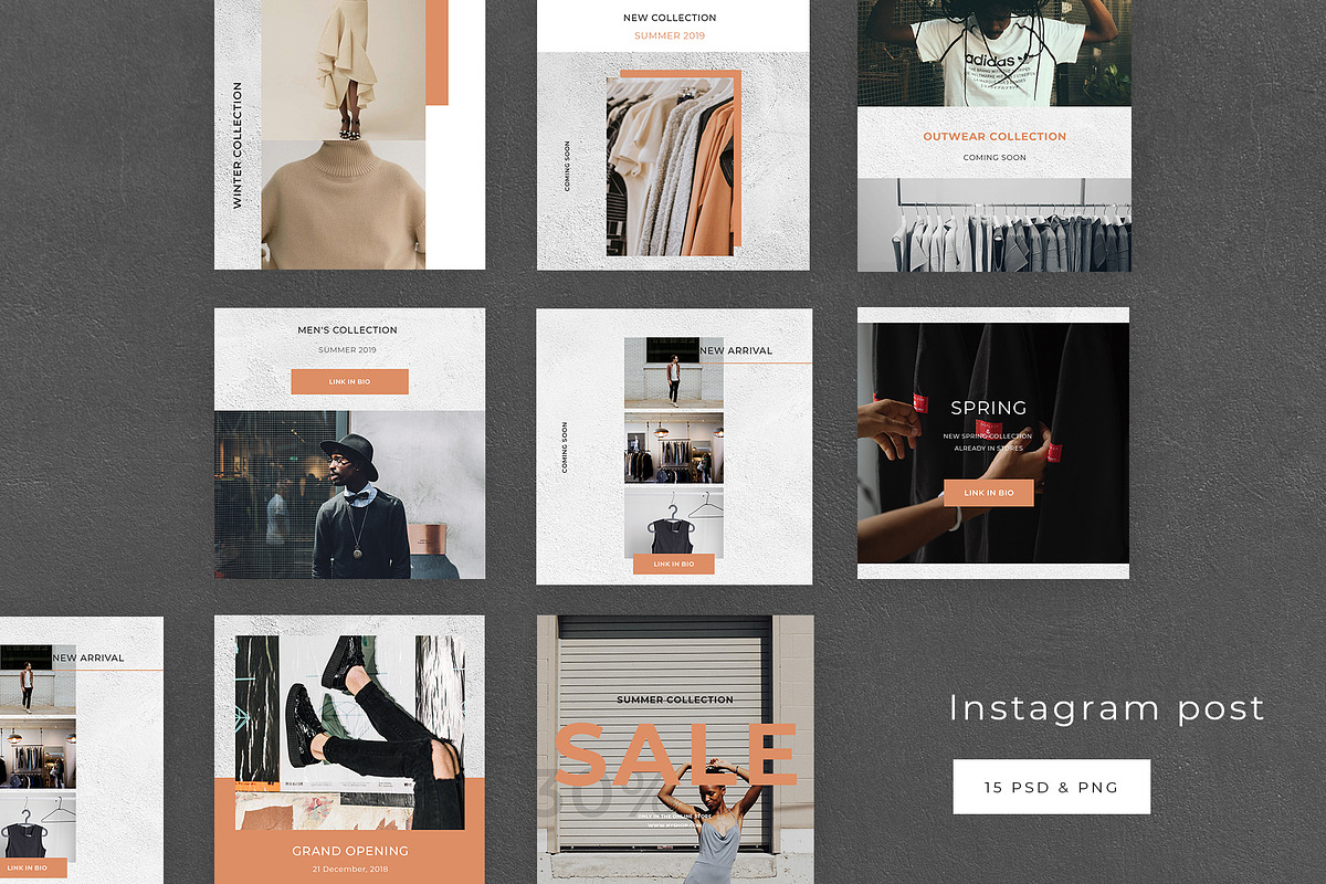 Outfit - Social media template, a Social Media Template by Digital Breath templates (Photo 4 of 6)