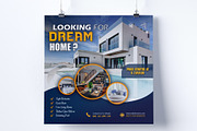 Realtor Advertisement Poster, a Poster Template by FakhiiDesigns (Thumbnail 3 of 3)