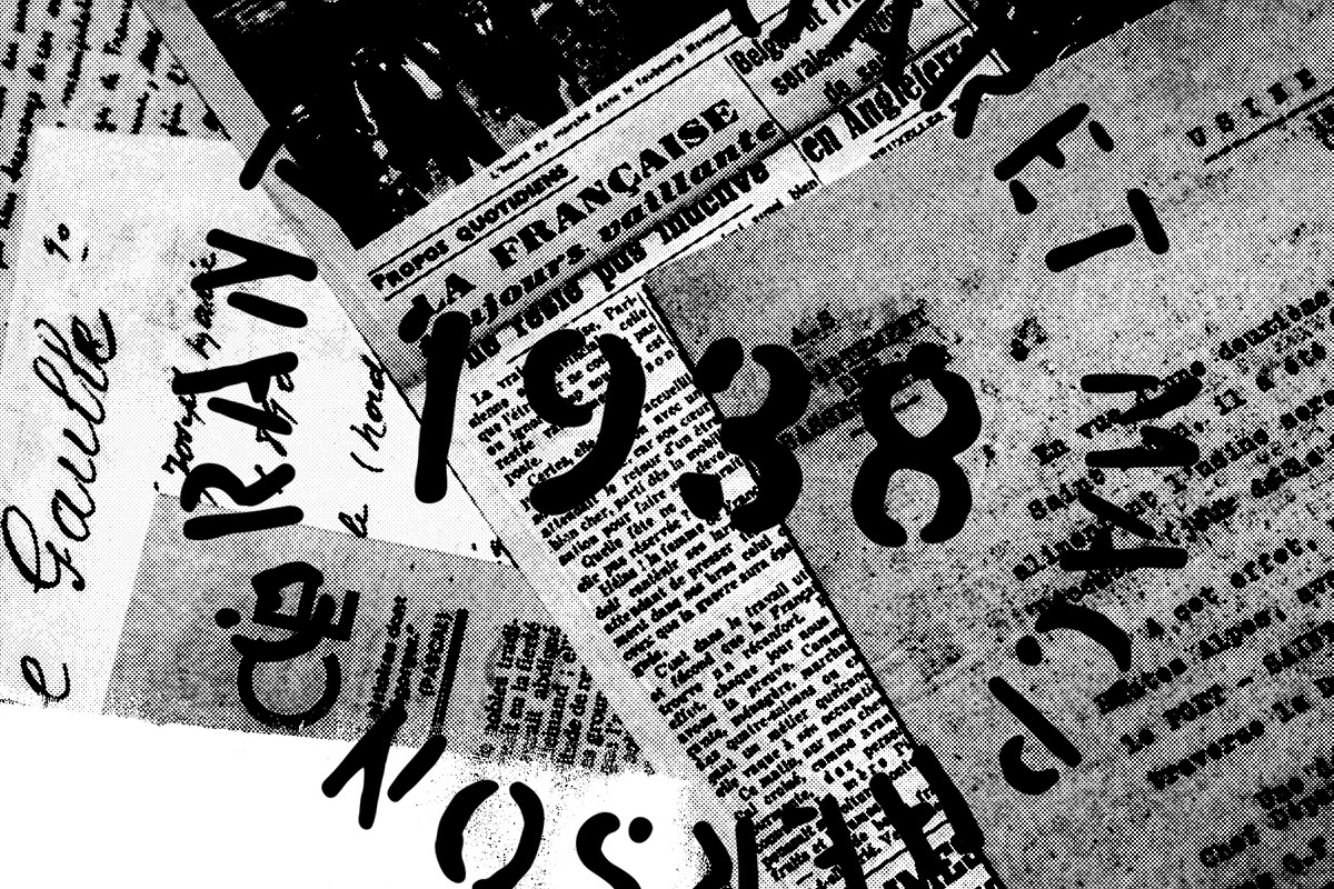 Salam97 Stencil, a Font by Megflags (Photo 5 of 10)