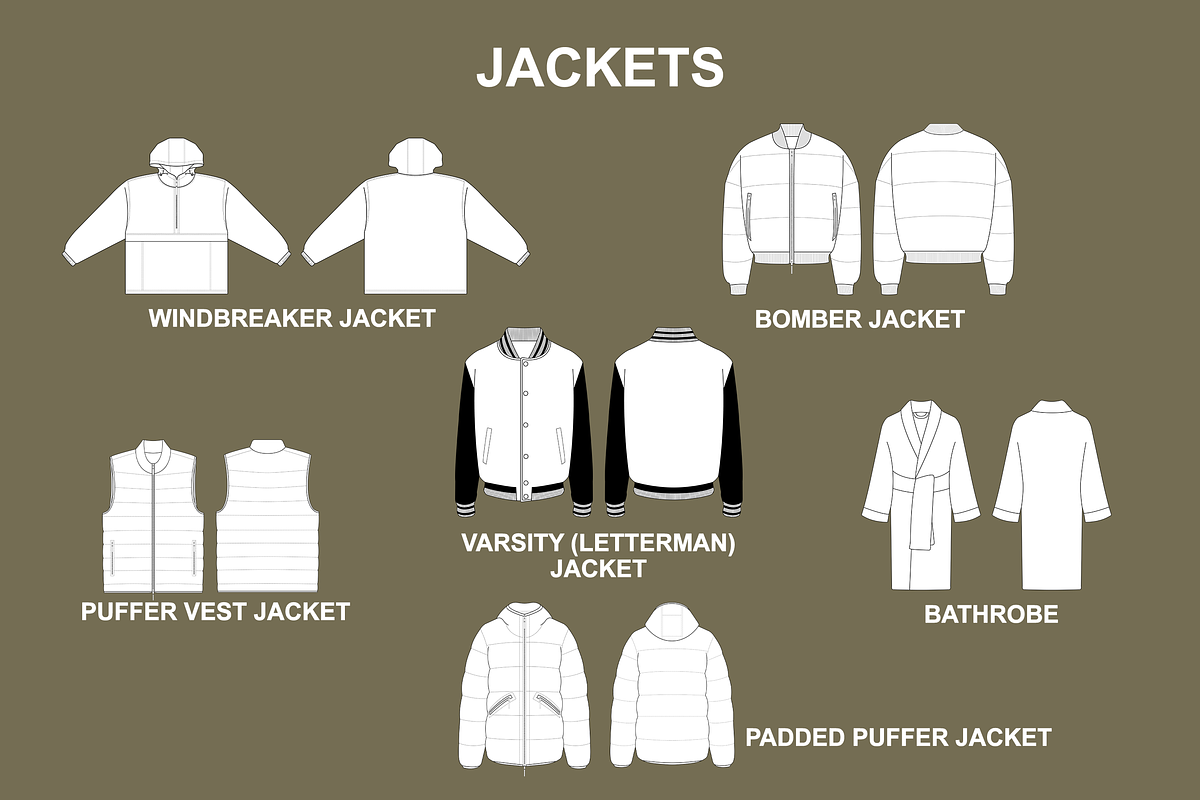 Vector Clothing Mockups Bundle, an Apparel Mockup by Infinity Mockups (Photo 4 of 11)