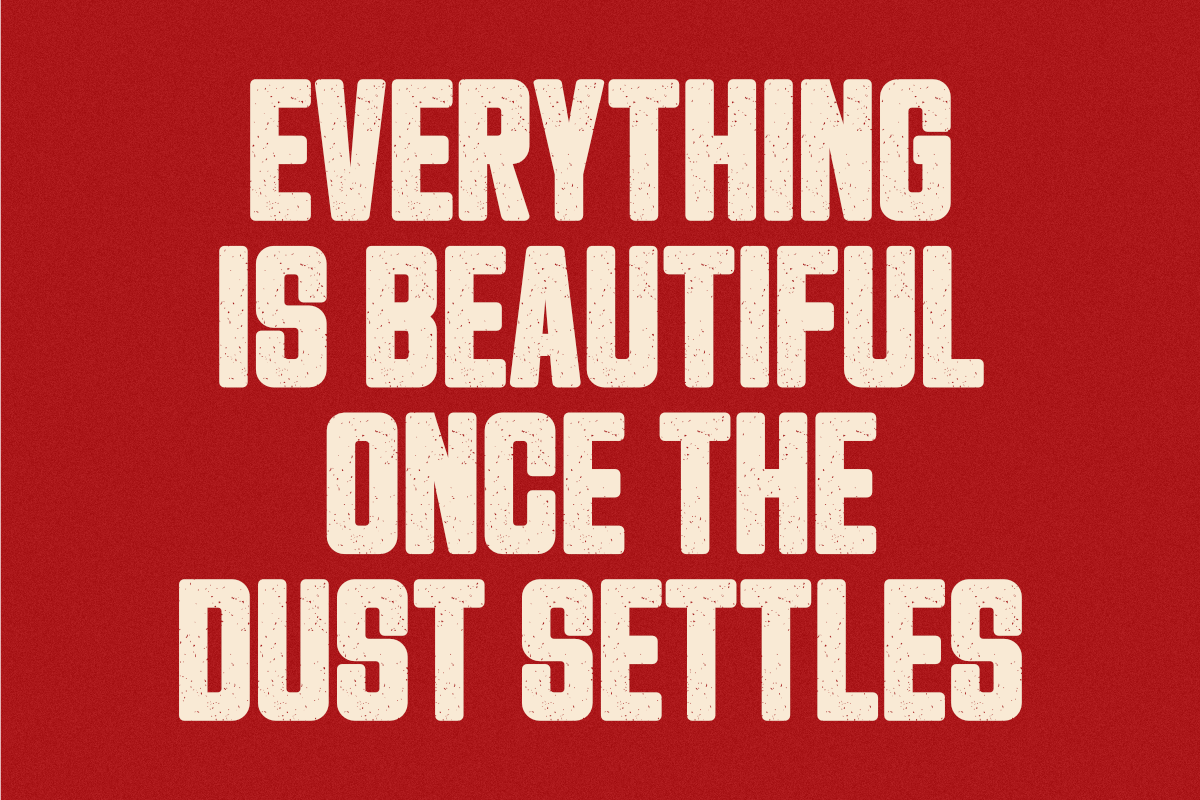 Stardust - Condensed Texture Font, a Sans Serif Font by Pian45 Studio (Photo 2 of 8)