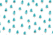 Christmas watercolor patterns, a Pattern Graphic by Magnia (Thumbnail 2 of 5)