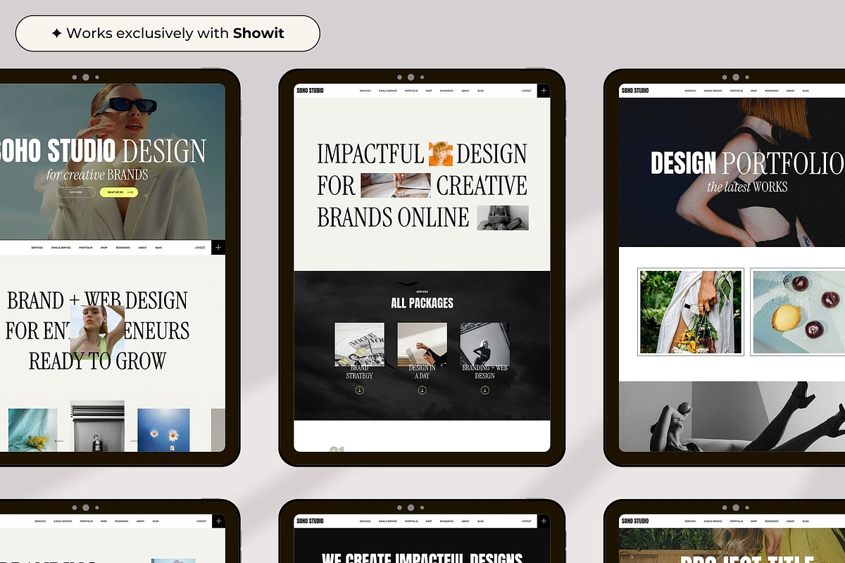 Showit Website Template for Designer, a Websites & App Template by Superhero Design Co. (Photo 6 of 7)