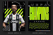 BLITZ F.C. - FUTBOL VECTOR PACK, a Pattern Graphic by GOAT Design Co. (Thumbnail 2 of 8)