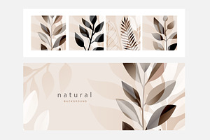 Natural banners and background, an Illustration by PureSolution